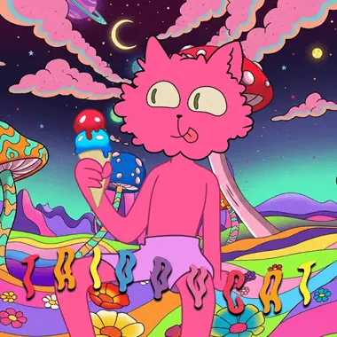 Trippy Cat game tile