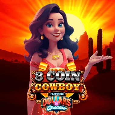 3 Coin Cowboy Dollars & Dreams game tile