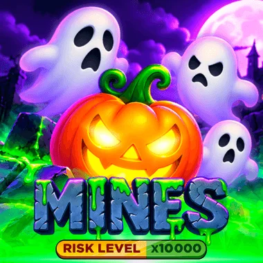Mines Halloween game tile